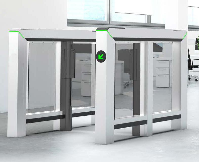 建築與建案通關門首選：BIO-S1000 單通道快速閘門